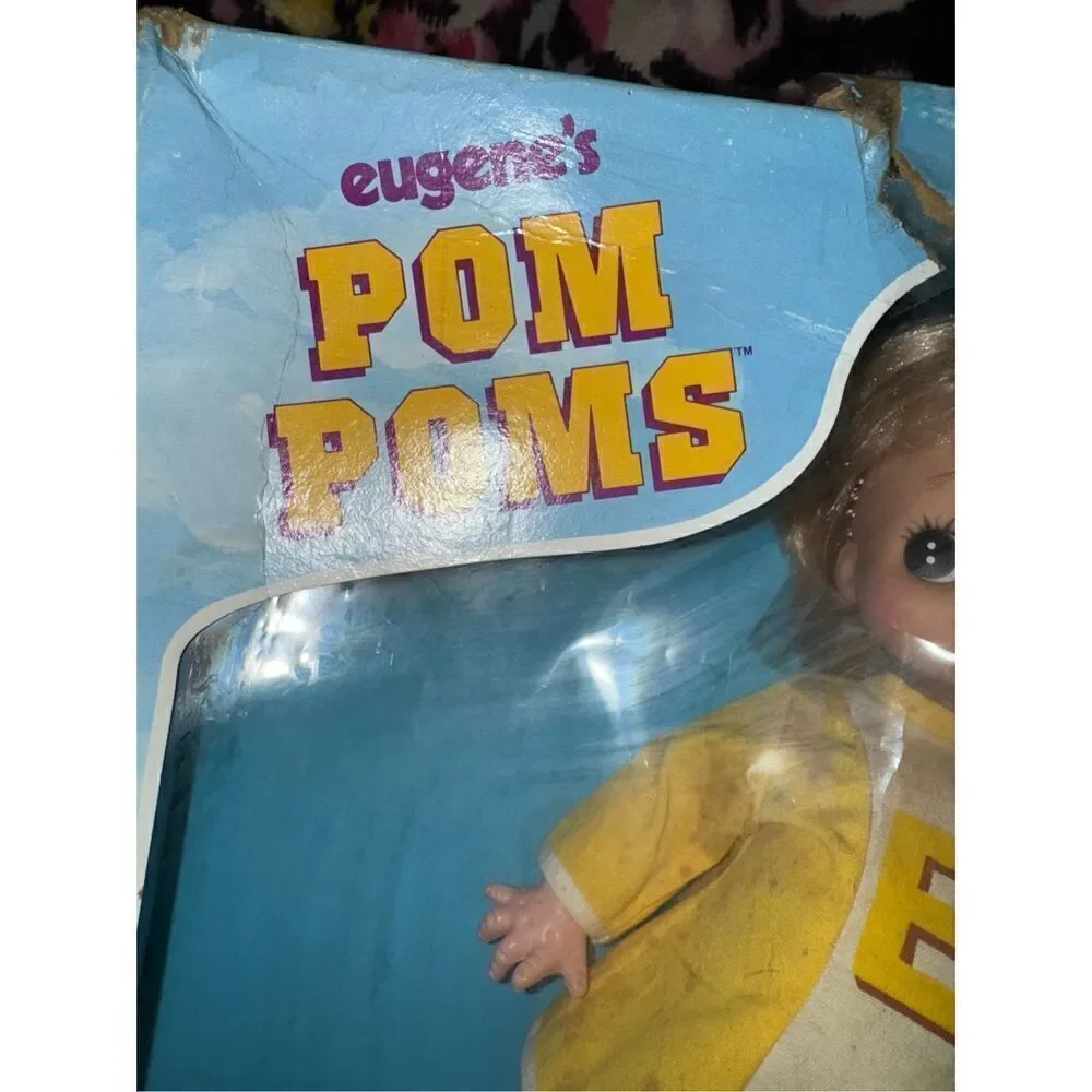Vintage 80’s cheerleader doll in box